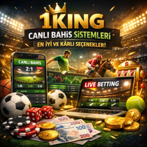 Illustration of 1King Canlı Bahis Sistemleri: En İyi ve Kârlı Seçenekler!