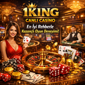 Illustration of 1King Canlı Casino: En İyi Rehberle Kazançlı Oyun Deneyimi!