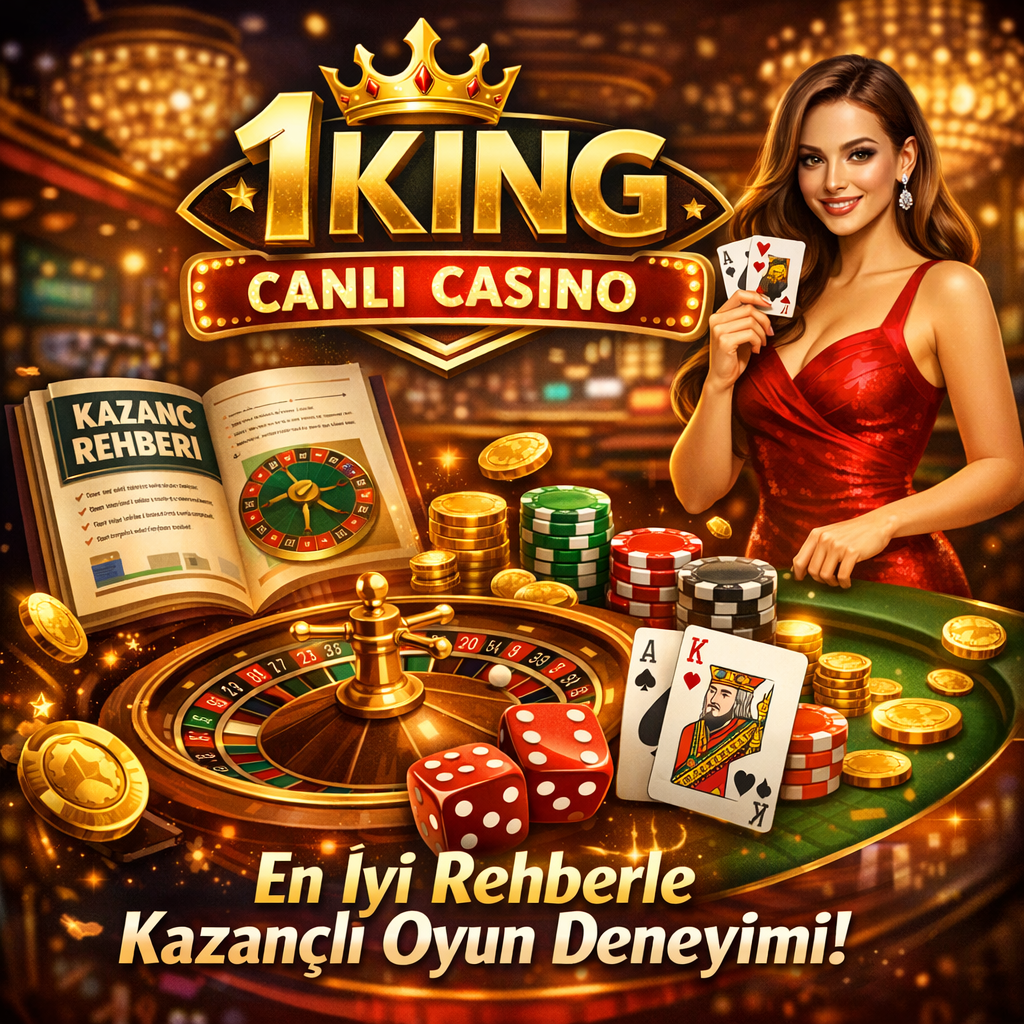 Illustration of 1King Canlı Casino: En İyi Rehberle Kazançlı Oyun Deneyimi!