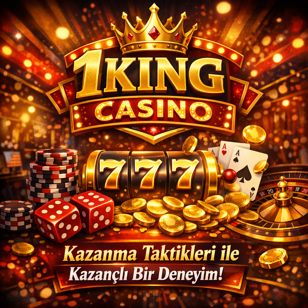 Illustration of 1King Casino: Kazanma Taktikleri ile Kazançlı Bir Deneyim!