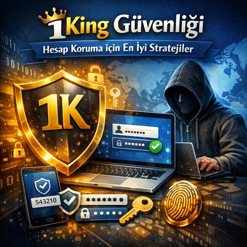 1king güvenlik illustration for 1King Güvenliği: Hesap Koruma için En İyi Stratejiler
