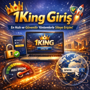Illustration of 1King Giriş: En Hızlı ve Güvenilir Yöntemlerle Siteye Erişim!