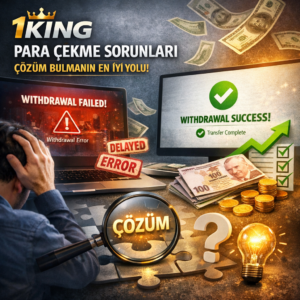 1king para çekme illustration for 1King Para Çekme Sorunları: Çözüm Bulmanın En İyi Yolu!