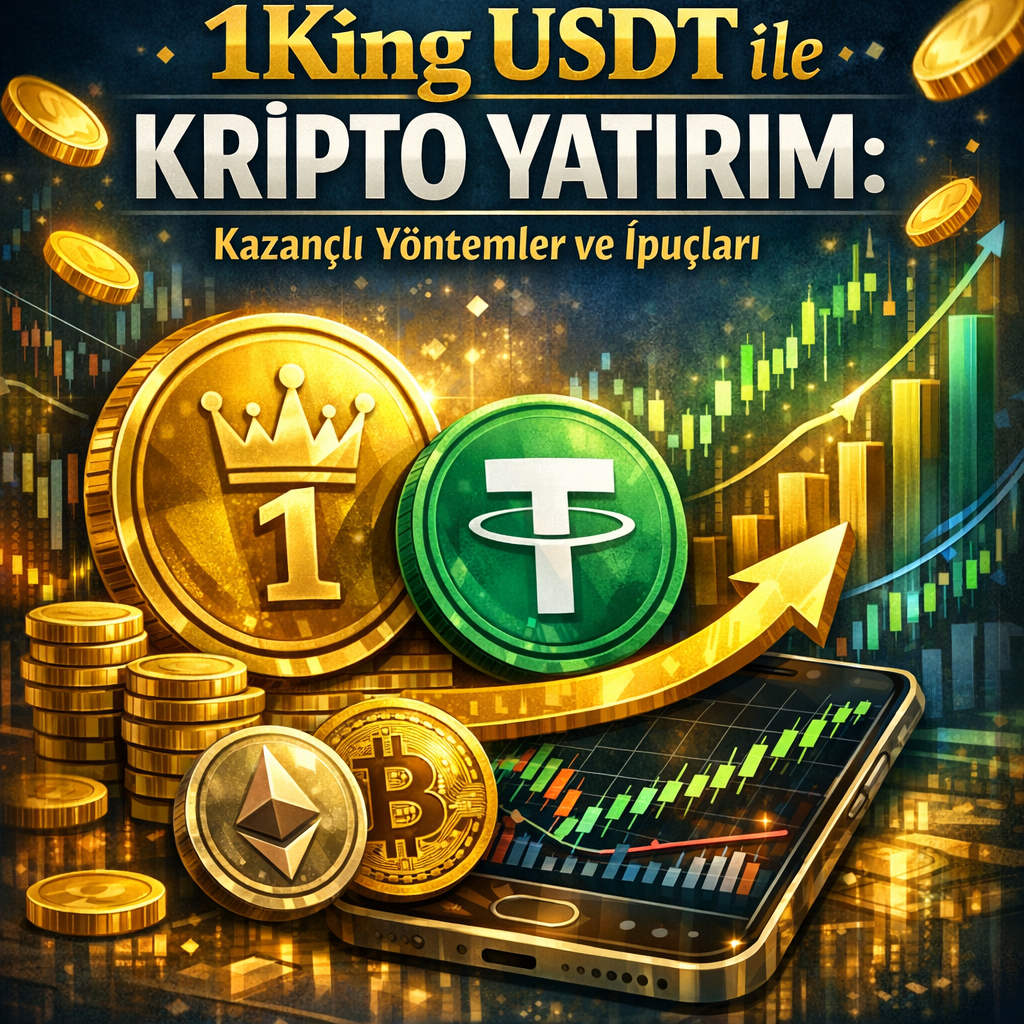 Illustration of 1King USDT ile Kripto Yatırım: Kazançlı Yöntemler ve İpuçları